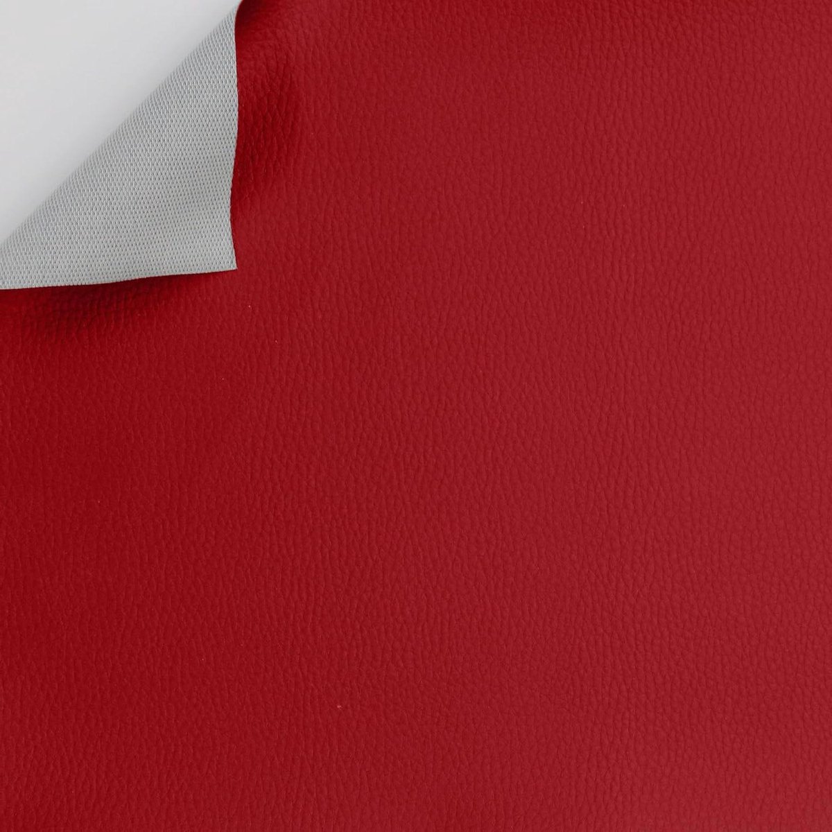 Kunstleer Stof - Imitatieleer Stof - Meubels Bekleden - Zacht en Flexibel - 35cm x 25cm - Rood