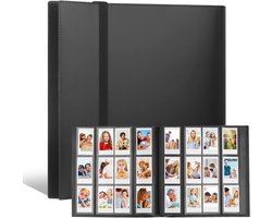 Fotoalbum Instax Mini - Polaroid Album - Foto's Opbergen - 672 Foto's Capaciteit - 2x3 Inch - Zwart