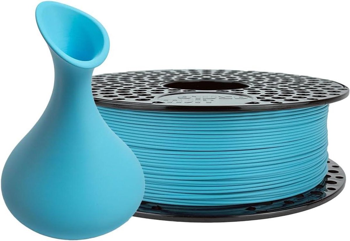 PLA Filament - 3D Printer Draad - Hoge Snelheid Printen - Ultra Matte Afwerking - 1.75 mm - Blauw
