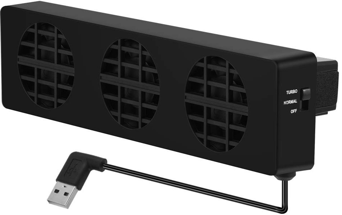 Store_7 - Koelventilator - Nintendo Switch - USB Koelventilator voor Dock - Compatibel - Koelerhouder - Ideaal voor gamers - Handige beugel