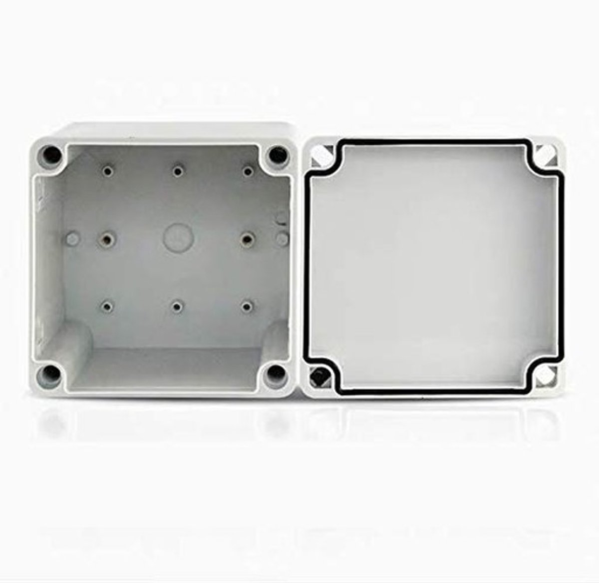 VT Goods - Waterdichte Junction Box - Elektrische Project Box - Hoogwaardig ABS - 110 x 80 x 45 mm - DIY Behuizing voor Elektronische Projecten