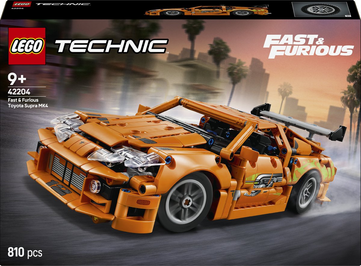 LEGO® Technic Fast and Furious Toyota Supra MK4 set - 42204 — afbeelding 16