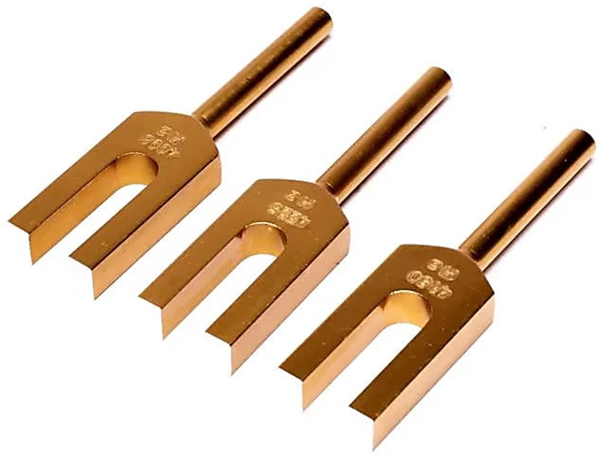 Stemvorken Angel Goudkleurig (Set van 3)