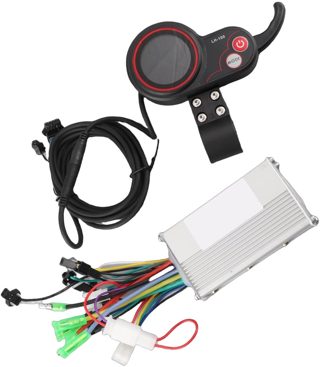 SPHProducts - Scooter Controller - LCD Display - Eenvoudig te gebruiken - Zwart - Elektrische scooter accessoires - Voor e-bike en scooter