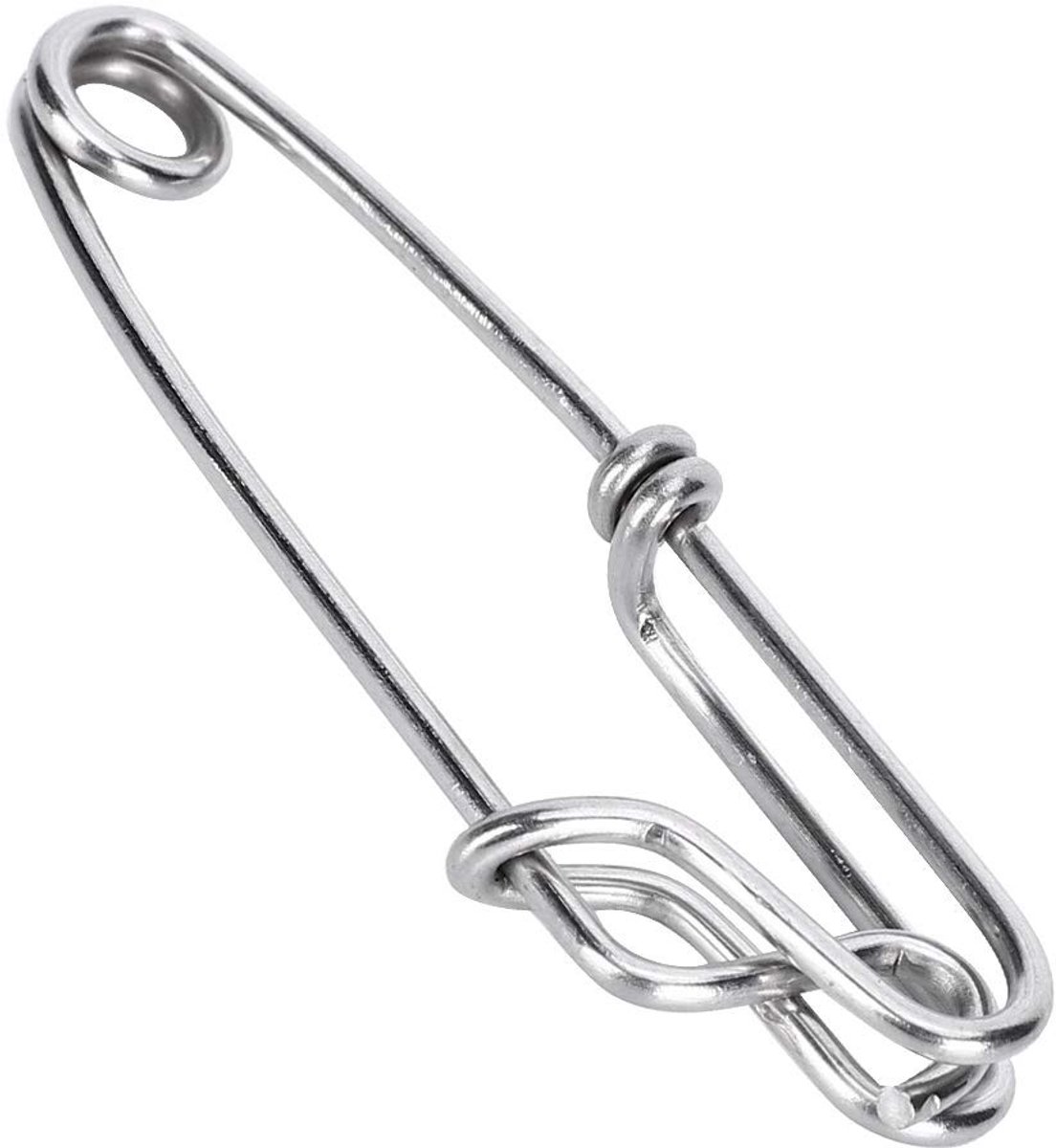 Store_9 - Roestvrij staal Clips Visgerei - Downrigger Release Clips - Lichtgewicht en draagbaar - Vissen - 15 Stuks - Geschikt voor alle vissoorten