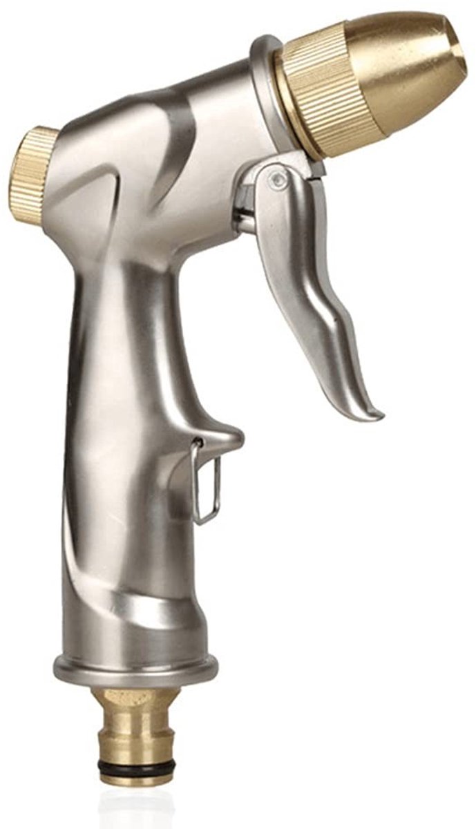 ONF3 - Tuinslang mondstuk - Heavy Duty - Robuust en duurzaam - Messing - Sproeikop voor planten en gazon - Geschikt voor tuinliefhebbers - Metal...