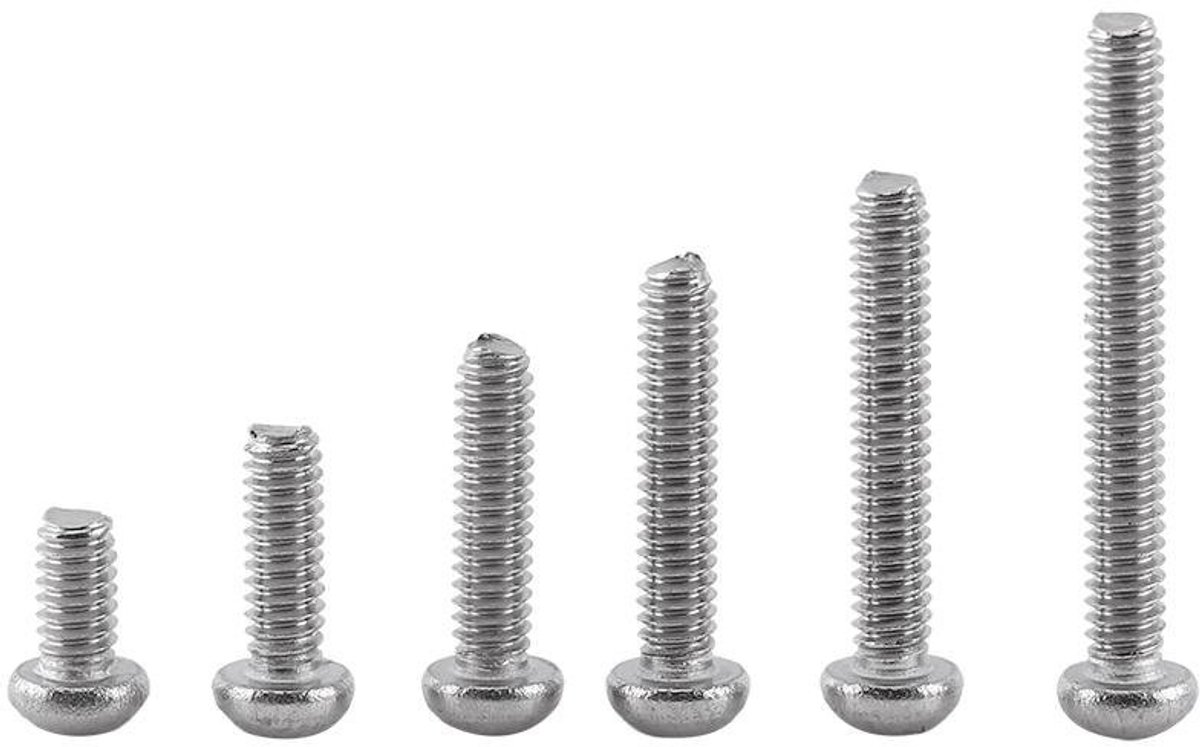 Vt products - High Quality A2 Stainless Steel Hex Screws Kit - 250Pcs M2 Assortiment - Perfect voor Klussen - Inclusief Hex Nuts - Hoogwaardige Bevest