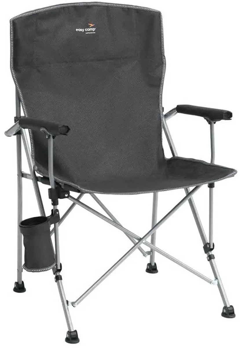 Easycamp Oak Stoel Zilver 55 x 32 x 92 cm