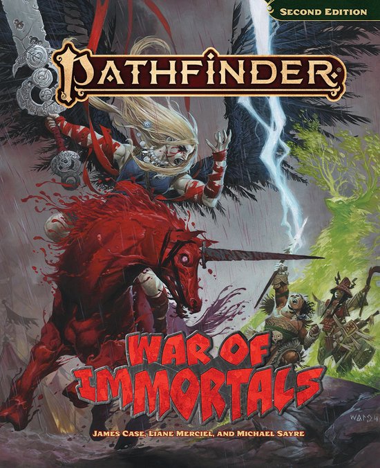 Pathfinder Second Edition (PF2E)- Pathfinder War of Immortal ... - cover