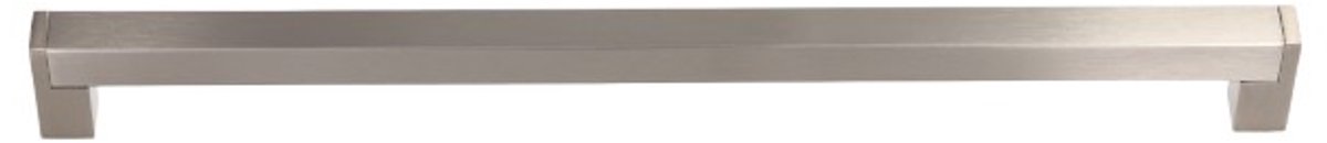 Gamet - Meubelgreep - Reling RE18 - Geborsteld Nikkel - Inox - 320mm