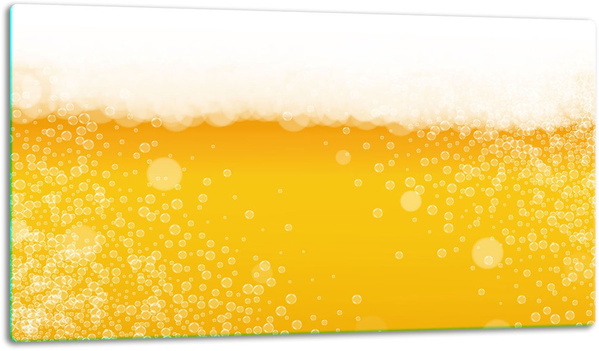 TMK ArtDeko - Snijplank - Glas - 52x30 cm - Biermotief