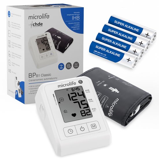 Microlife BP B1 Classic beste bovenarm bloeddrukmeter