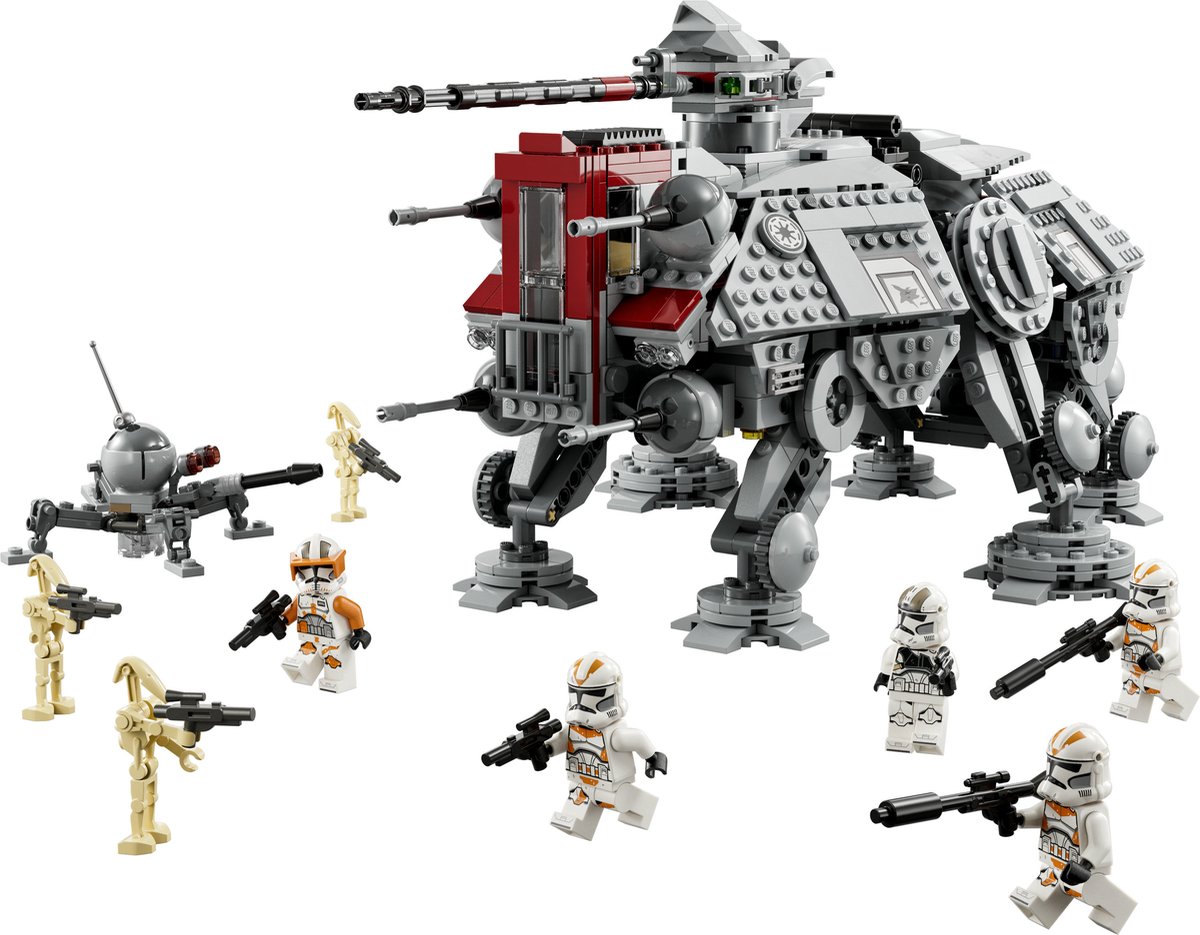 LEGO Star Wars AT-TE Walker Verstelbaar Model met Clone Troopers en Droid Figuren - 75337 — afbeelding 6