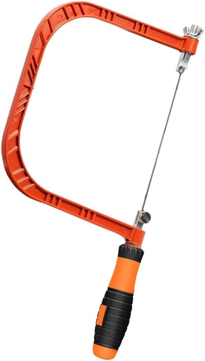 Draagbare mini draadzaag met 360° draaibare handgreep voor hout, plastic, bot en rubber