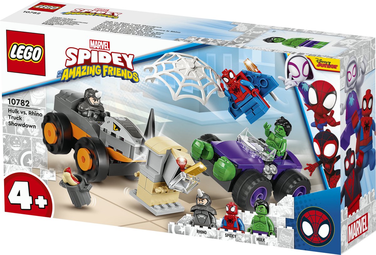 LEGO Marvel Spider-Man Hulk vs. Rhino truck duel - 10782 — afbeelding 16