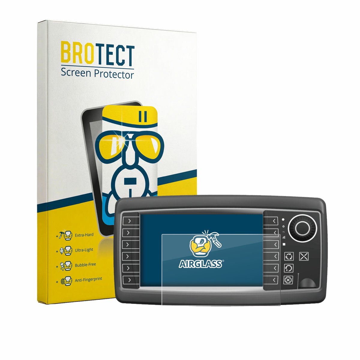 Screenprotector voor Wachendorff OPUS A6 Standard (2. Gen.) Beschermglas transparant