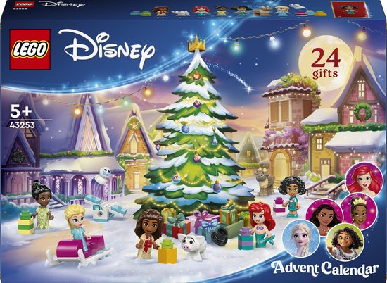 LEGO Disney Adventskalender met 24 Cadeautjes