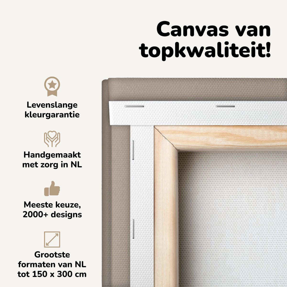 Canvas schilderij 160x120 cm - Wanddecoratie Knolling - verzameling van Italiaans eten en