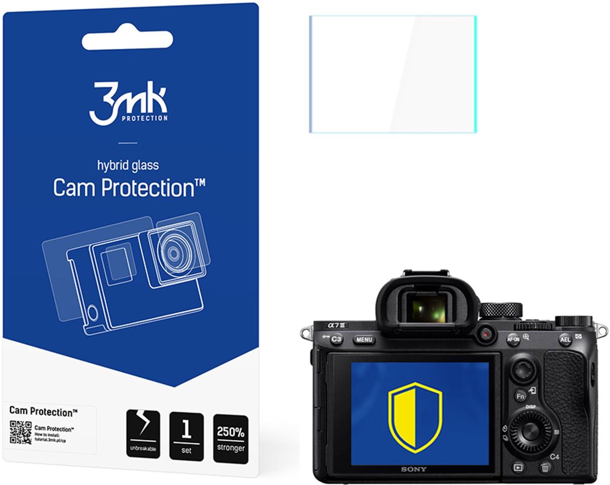 3Mk Glazen Camerabescherming Voor Sony Alpha 7 3E Generatie: Scherm- En Camerabescherming