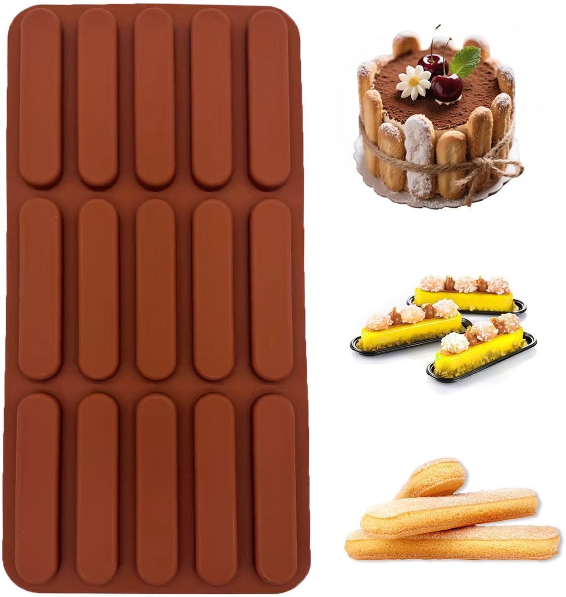 Dailygoods - Siliconen Chocoladevorm voor Desserts en Snoep