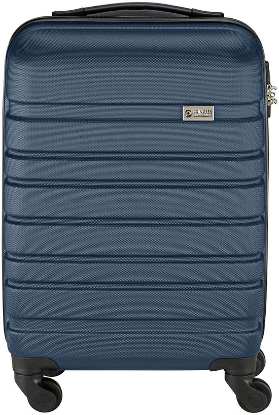 Princess Traveller Singapore - Handbagage Koffer - 55x35x20cm - Lichtgewicht Trolley - Dark Blue