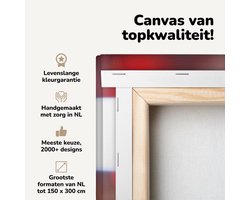 Canvas schilderij 140x90 cm - Wanddecoratie Koptelefoon op een mengpaneel - Muurdecoratie woonkamer - Slaapkamer decoratie - Kamer accessoires - Schilderijen op canvas