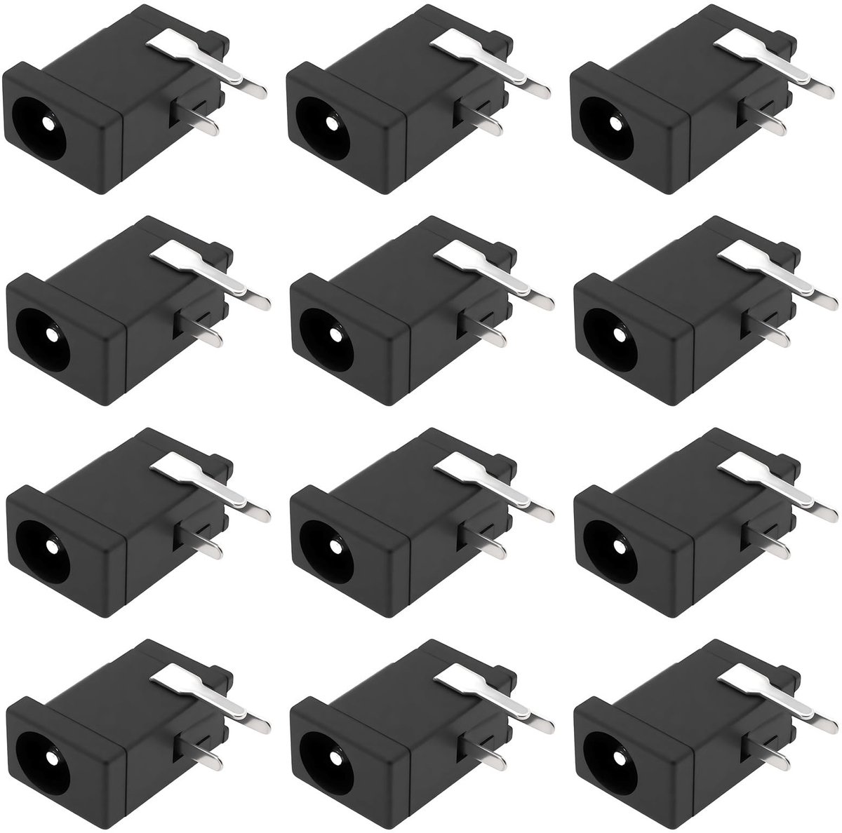 Dailygoods - Set van 30 DC Power Jack Plugs 3Pin