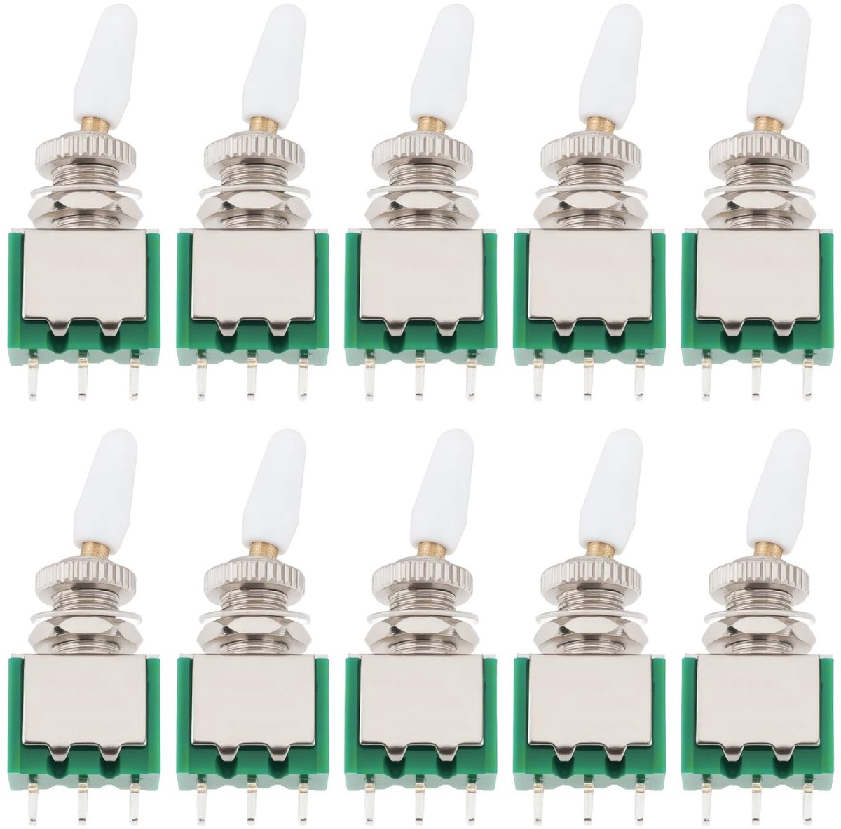 Dailygoods - Cosensi - Miniatuur Tuimelschakelaar 3-Pin voor Elektronische Toepassingen