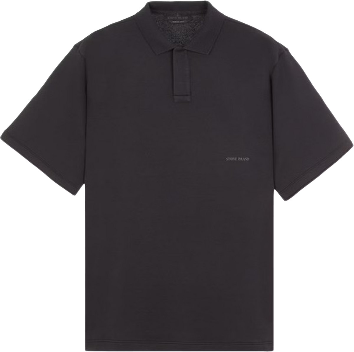 Stone Island Ghost Polo Shirt 'Zwart'.
