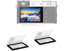 Dailygoods - Dailygoody - Gehard Glas Schermbeschermer - 2 Pack - Ultradun - Hoge Hardheid - Onbreekbaar - Anti-bel - Geschikt voor Fujifilm X100VI X100V X-M5 X-T4