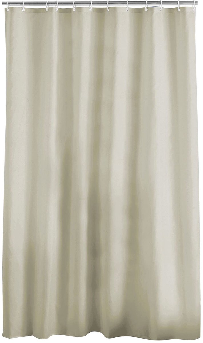 Dailygoods - Dailygoody - Douchegordijn - Waterdicht - 180 x 200 cm - Polyester - Gemakkelijk te reinigen - Inclusief haken - Geschikt voor elke badkamer