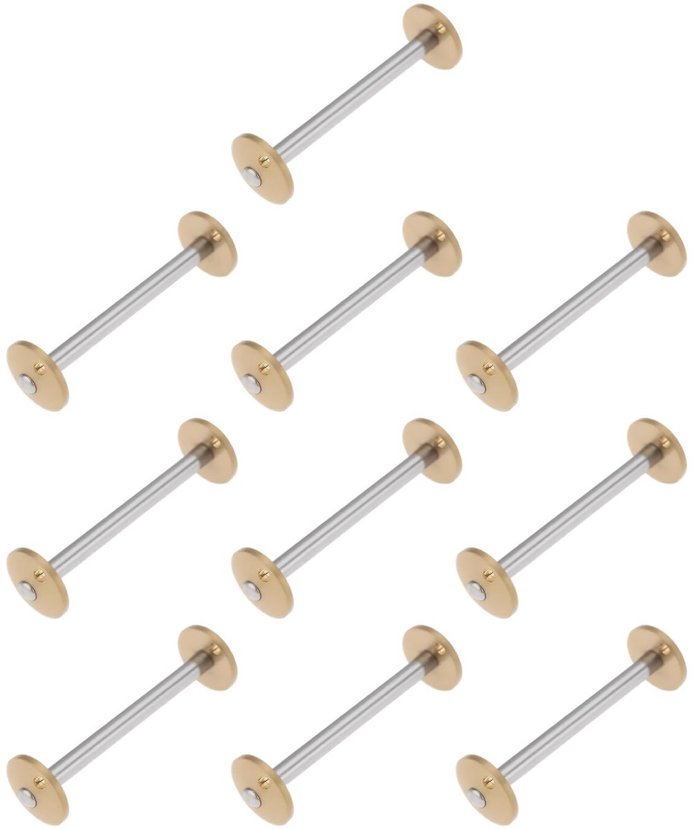 Dailygoods - Set van 10 Retro Naaimachine Spoelen 8,8 x 32 mm