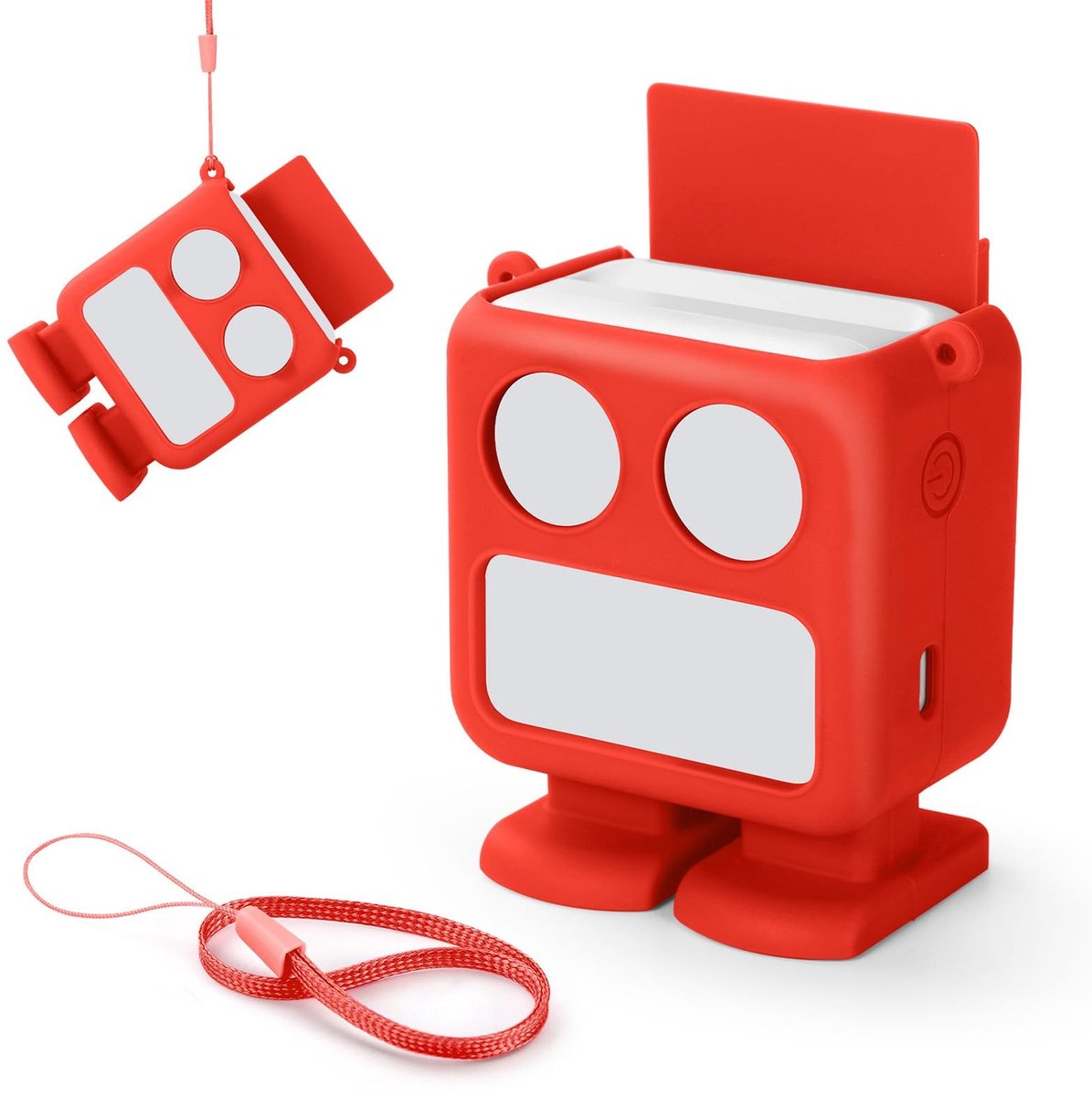 Dailygoods - Siliconen Case Cover voor Yoto Mini met Kaartsleuf