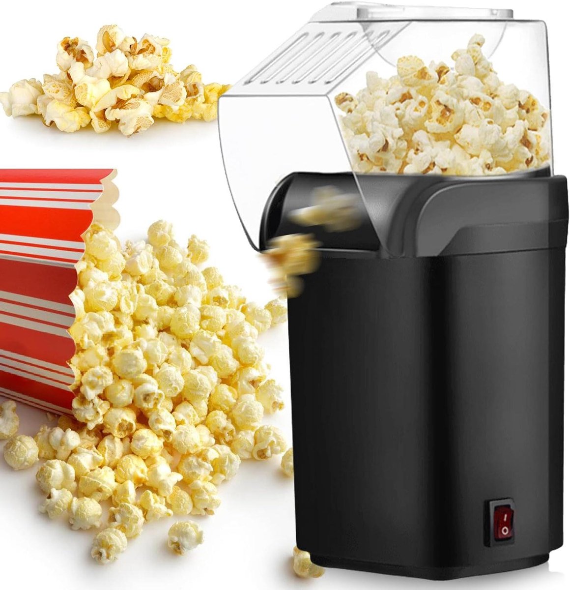 Premium Popcorn Machine - Popcornmakers - Popcornpan - Mais - warme traktatie