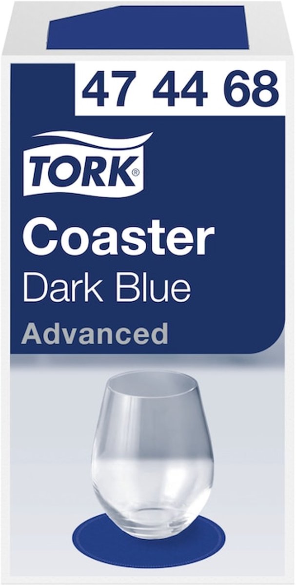 Tork 474468 onderzetter midnight blue 9 cm 3000 stuks (474468)