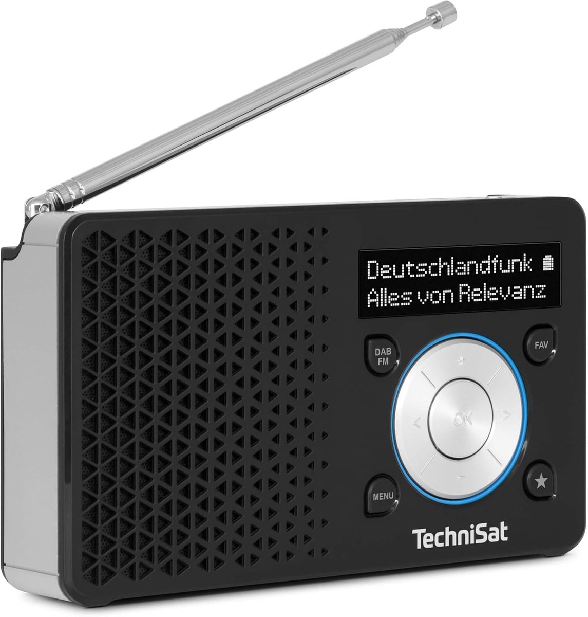 Draagbare DAB+ Radio met Accu - DAB, FM, Hoofdtelefoon & Favorietenopslag