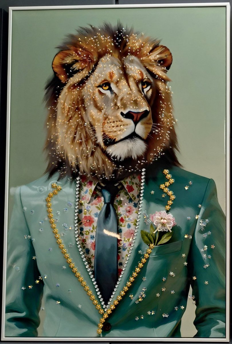 Driesprong collection - Wall art leo 62x92 cm