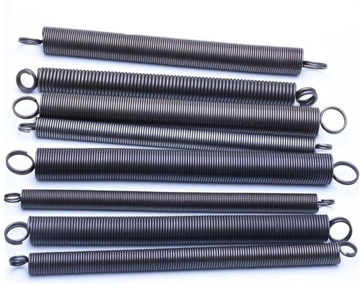 Trekveer Staal - Spanveer Dubbele Gesp - Mechanische Toepassingen - Solide Constructie - 120 mm - Metaal