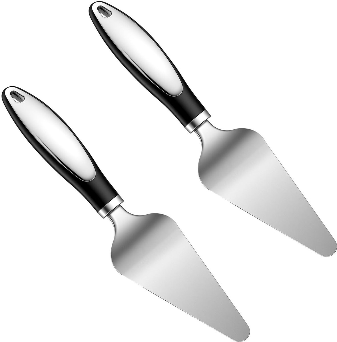 Cosensi- Taartschep Set - 2 Stuks - Roestvrij Staal - Keuken Bakgereedschap - Taartsnijder - Taartvorkjes - 26,5 cm - Taartschepje