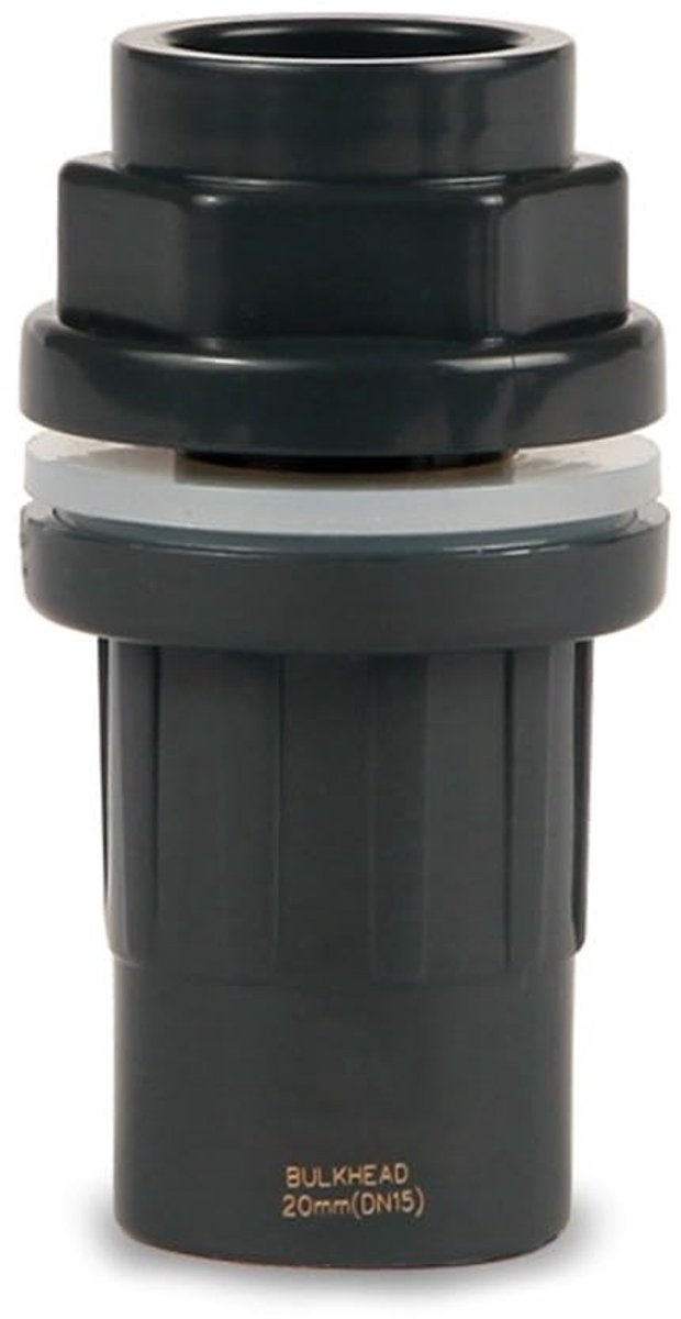 Cosensi- Waterpijp Connector - PVC Aquarium Connectoren - Inlaat/Uitlaat Pijpen - O-ring Afdichting - Duurzaam - Ergonomisch Ontwerp - Aquariumconnector