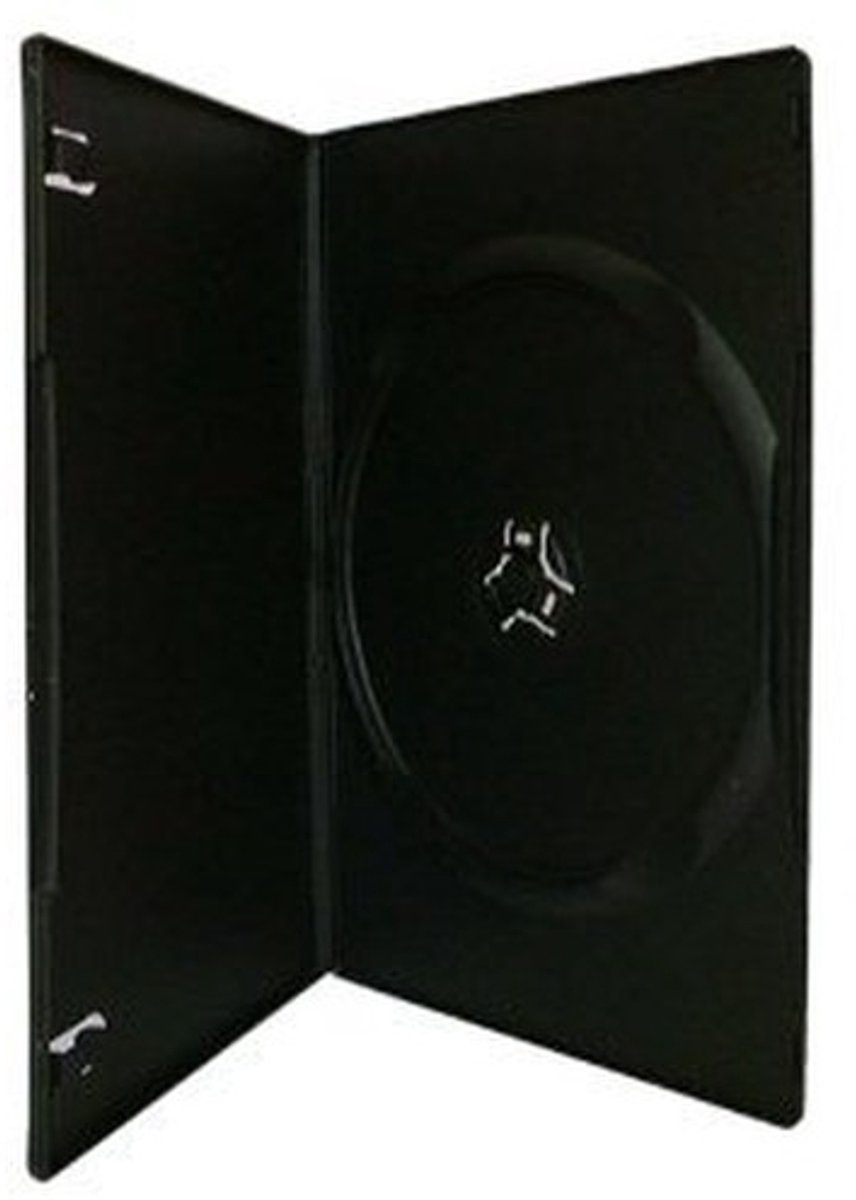 Cosensi- DVD-Hoezen Kunststof 7 mm - CD-Hoesjes - Transparant - Professioneel Gebruik - 20 Stuks - Ruimte voor Cover