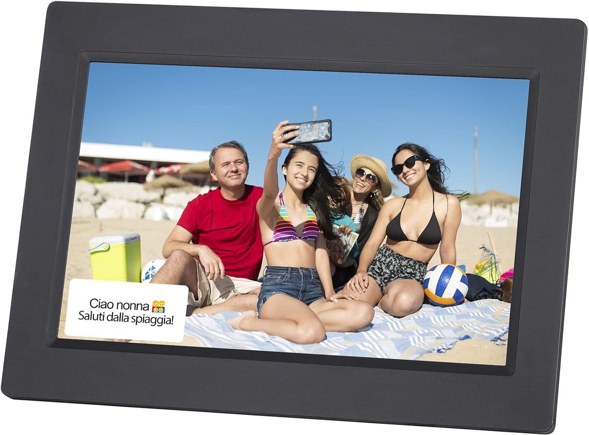 Digitale Fotolijst 10.1 Inch LCD Smart Wi-Fi Met Geheugenkaartsleuf