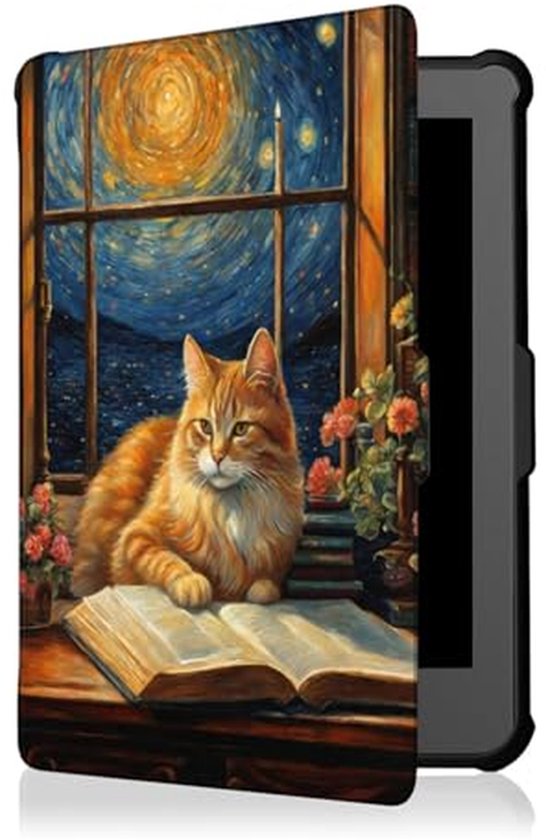 Beschermhoes voor Kobo Clara HD 2018 - Slank, Schokbestendig, Waterdicht, 360 Graden Flip Design — afbeelding 3