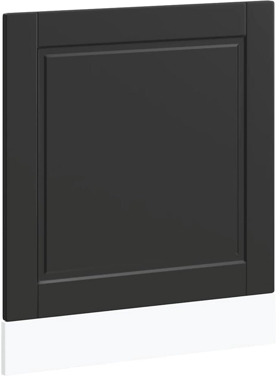 Afwasmachine panel 60x1.5x67 cm zwart