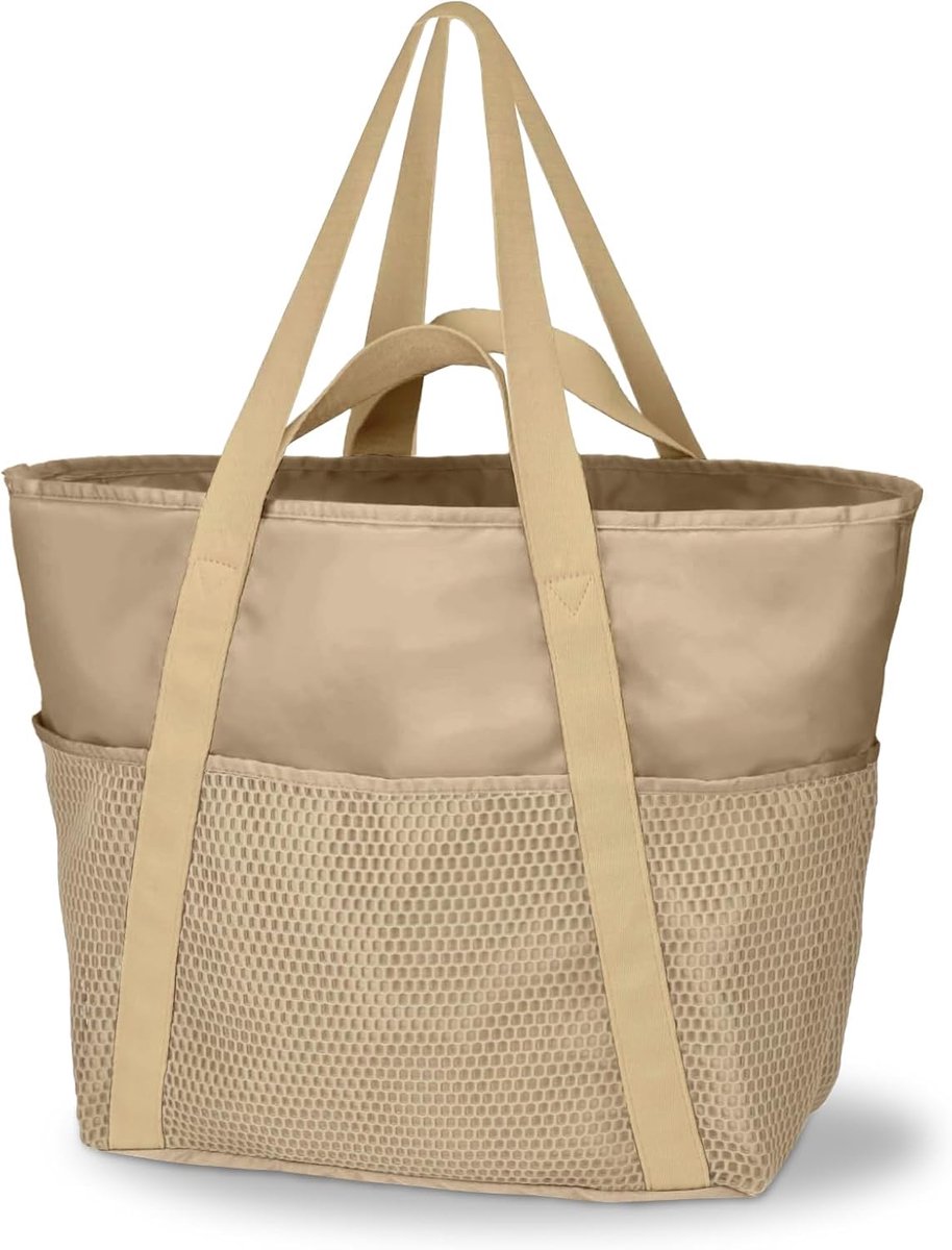 Grote Waterdichte Dames Shopper Tas voor Strand en Reizen