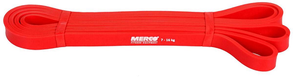 Latex Force Band weerstandsband 13 mm rood Verpakking: 1 st