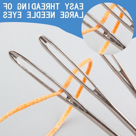 Haaknaalden Set van 7 Stuks met Ergonomisch Handvat voor Comfort en Precisie, Inclusief Maatmarkeringen - Perfect voor Beginners en Gevorderden in Haken en Breien — afbeelding 3