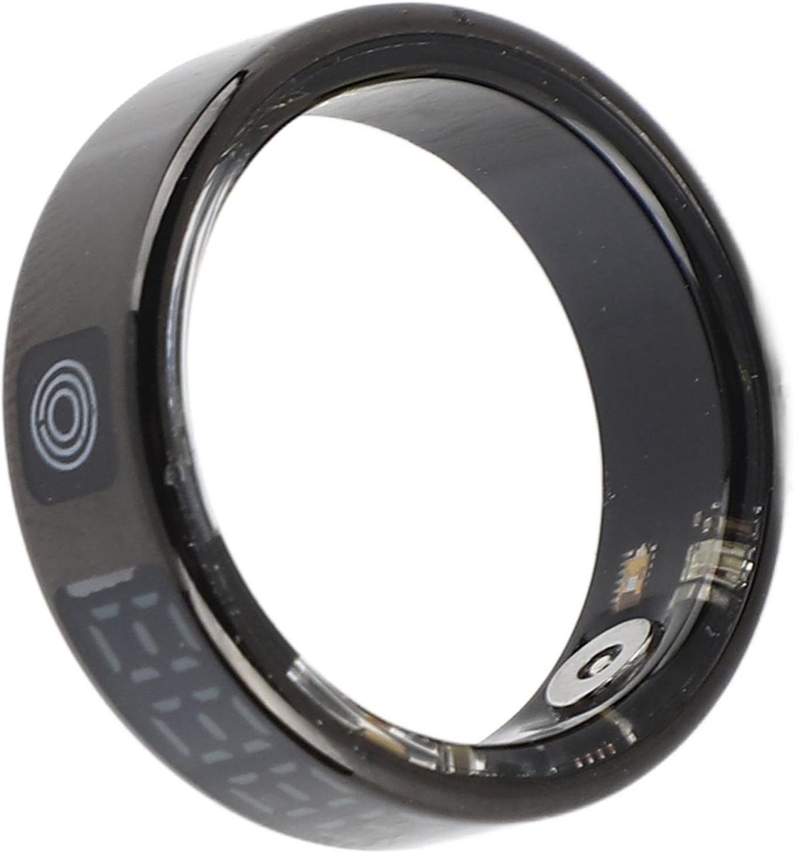 Slimme Ring - Fitness Tracker Ring - Activiteiten Volgen - Touchscreen Display - IP68 Waterdicht - Zilver