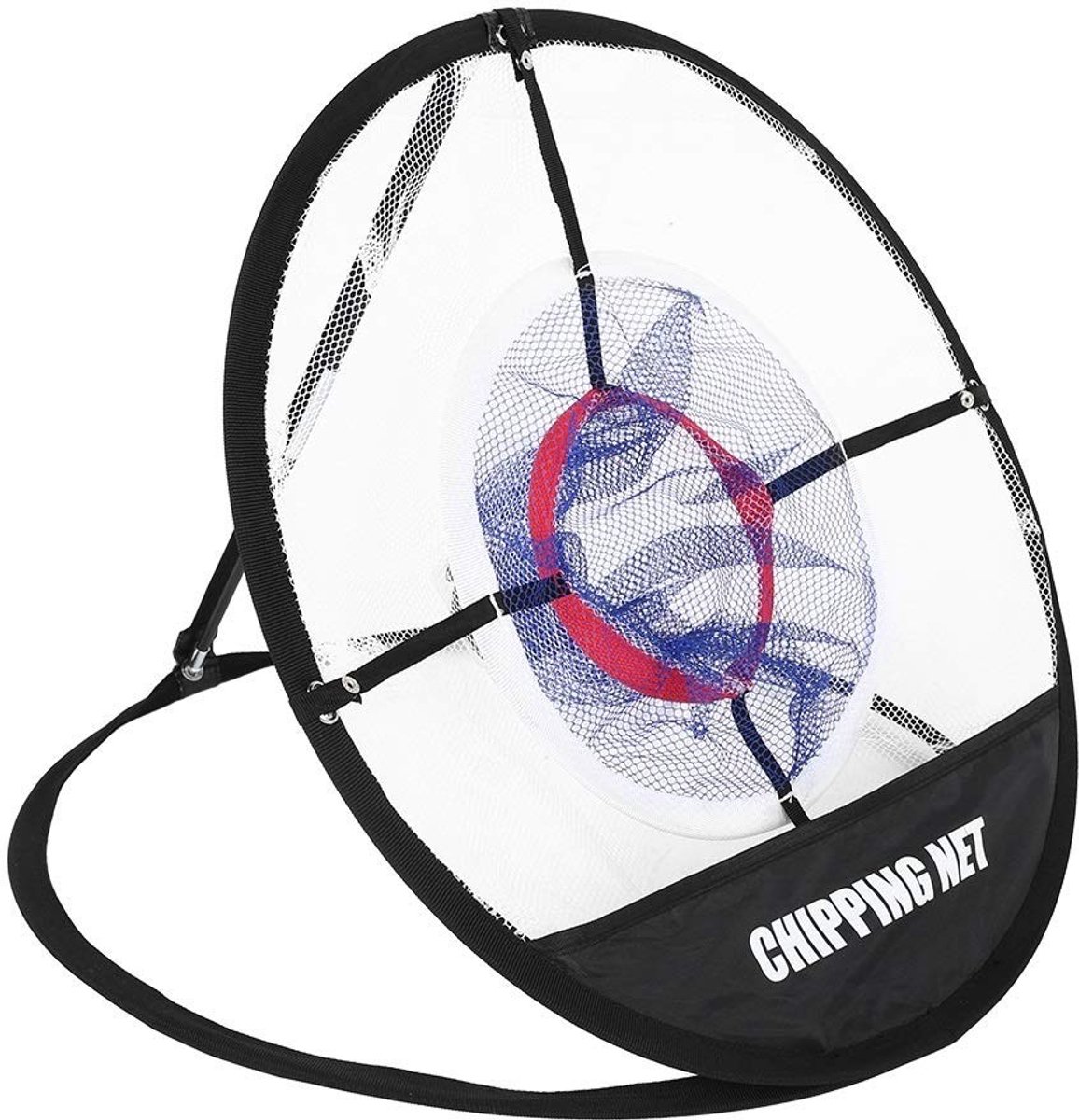 Dailygoody - Golf Chipping Net - Golf Training - Compact en Lichtgewicht - Zwart - Indoor en Outdoor - Perfect voor Beginners - Opvouwbaar