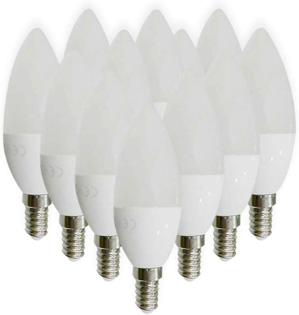 Led Lampen - Kaarslampen - Sfeerverlichting Creëren - Energiezuinig - 12 stuks - Warm Licht